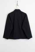 ENDS and MEANS, Garment Dyed Cotton Cover All Jacket Dark Navy, Size M Perfect Circle men's seasonal & consignment fashion shop