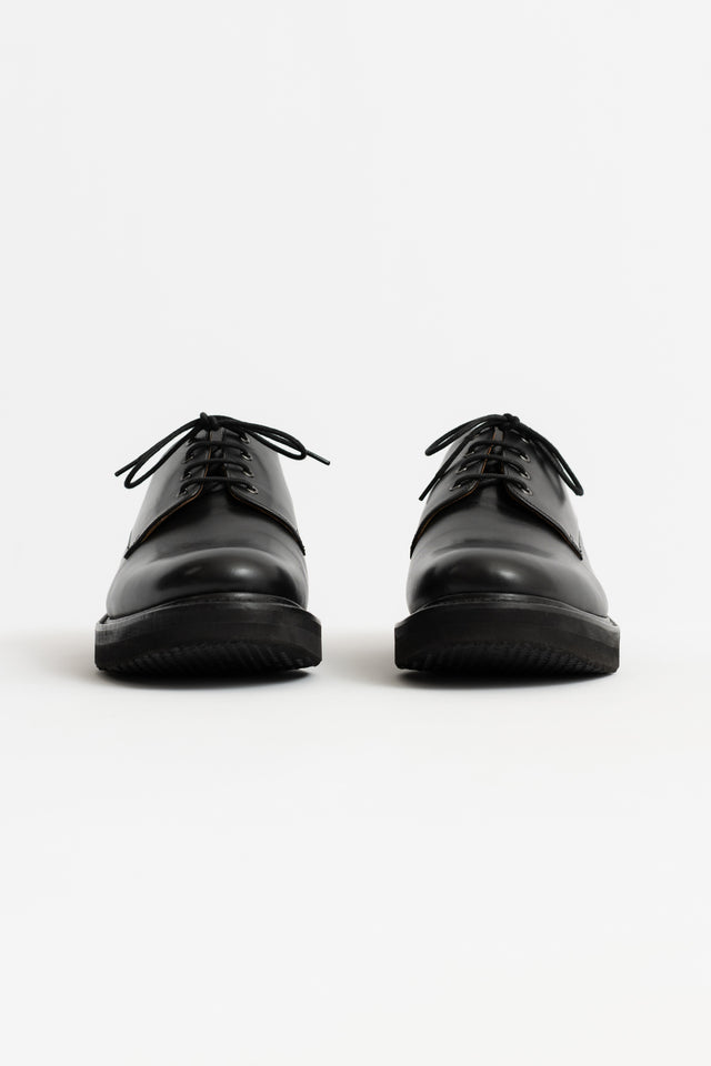 Grenson, Hurley Calf Leather Derby Black, Size 10