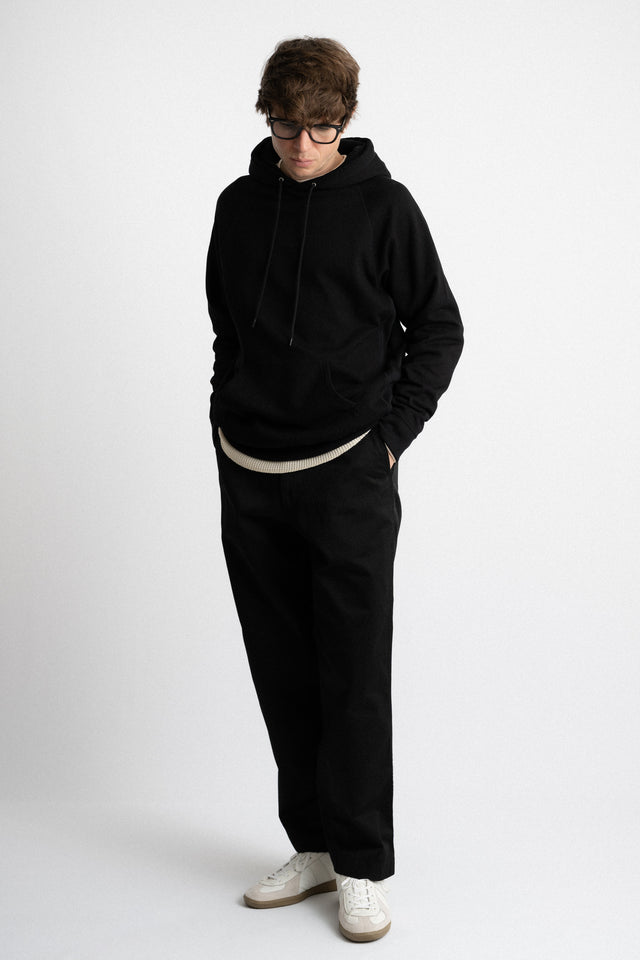 nanamica Japan FW24 men's collection Hooded Pullover Sweat BlackPerfect Circle men's seasonal & consignment fashion shop