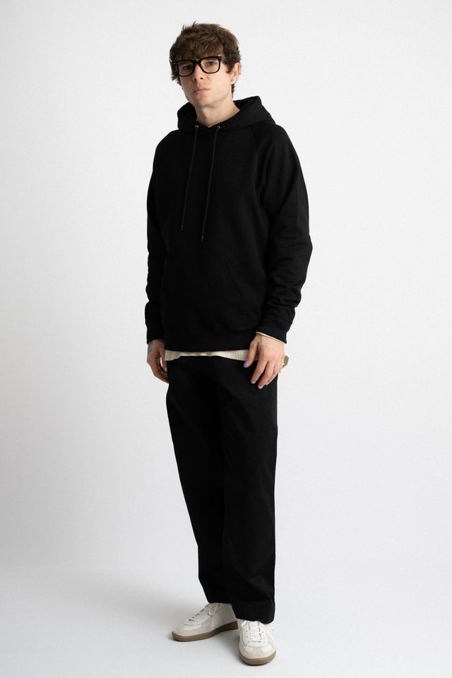 nanamica Japan FW24 men's collection Hooded Pullover Sweat BlackPerfect Circle men's seasonal & consignment fashion shop