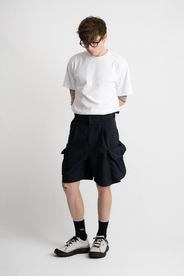 meanswhile Japan SS24 men's collection Luggage Cargo Shorts Navy Calculus online shop Canada