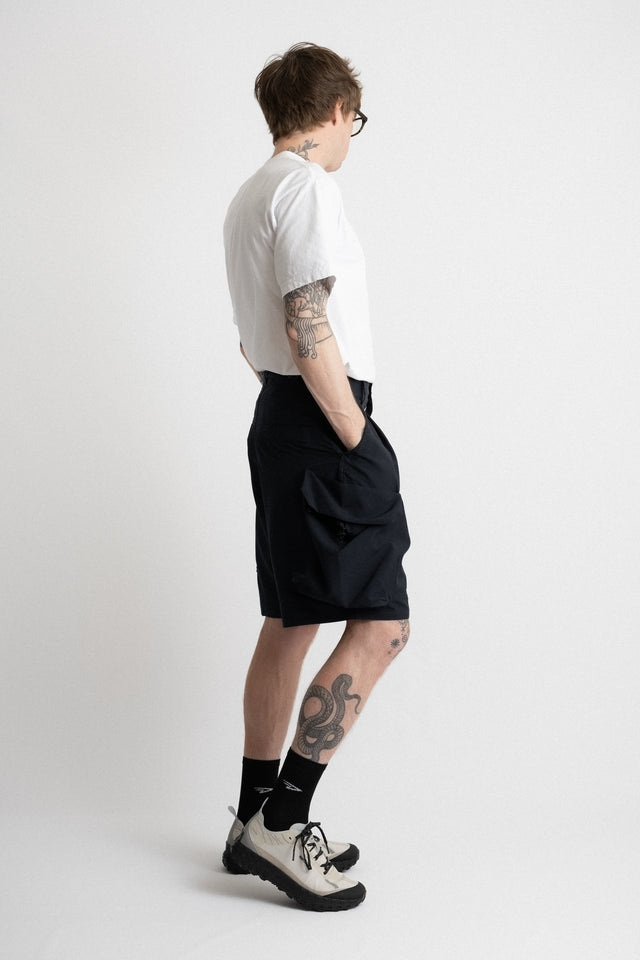 meanswhile Japan SS24 men's collection Luggage Cargo Shorts Navy Calculus online shop Canada