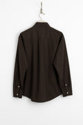 mfpen SS25 Executive Shirt Washed Brown perfect circle men's seasonal & consignment online fashion shop