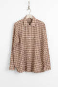 mfpen ss25 Mechanic Shirt Rusty Check perfect circle men's seasonal and consignment online fashion shop