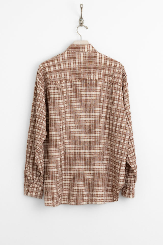 mfpen ss25 Mechanic Shirt Rusty Check perfect circle men's seasonal and consignment online fashion shop