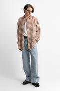 mfpen ss25 Mechanic Shirt Rusty Check perfect circle men's seasonal and consignment online fashion shop