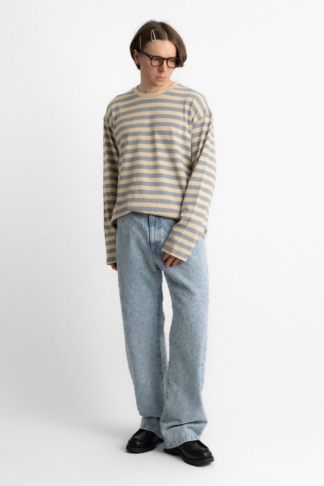 mfpen ss25 Wide Stripe Sweater perfect circle men's seasonal & consignment online fashion shop