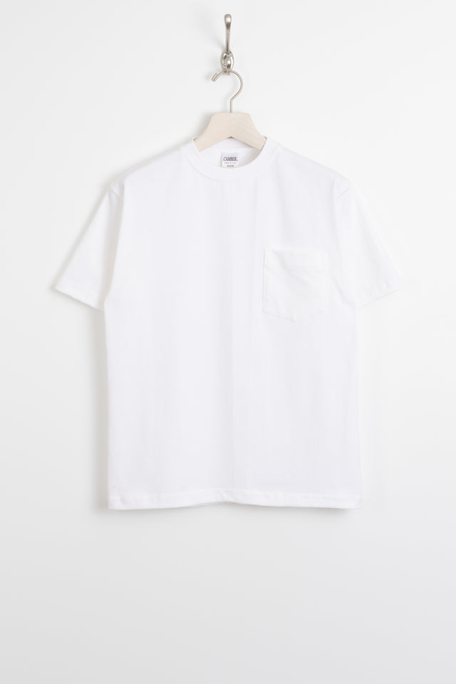 Camber USA Max-Weight® Pocket Tee White Perfect Circle Men's Seasonal & Consignment Fashion Shop