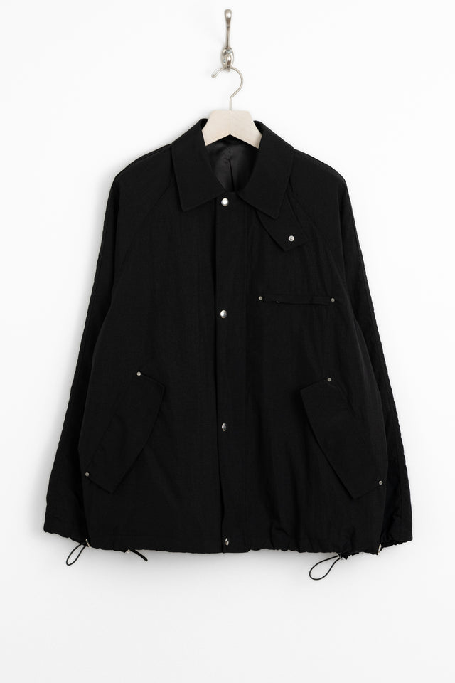 Prestige Jacket Recycled Black Ripstop Recycled Nylon
