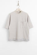 meanswhile 25ss mw-ct25105 SOLOTEX® Waffle SS Tee Ivory perfect circle men's seasonal and consignment online fashion shop