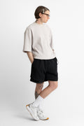 meanswhile 25ss mw-ct25105 SOLOTEX® Waffle SS Tee Ivory perfect circle men's seasonal and consignment online fashion shop