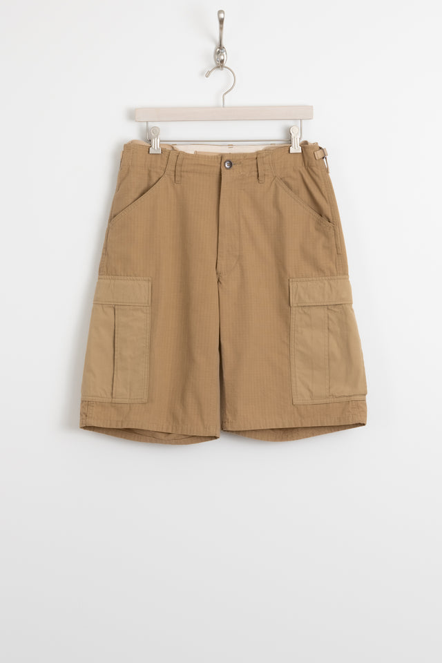 nanamica, Cordura Cargo Shorts Beige, Size 30 Perfect Circle men's seasonal & consignment fashion shop