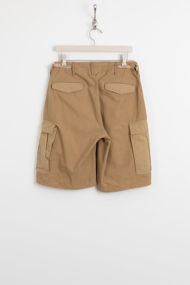 nanamica, Cordura Cargo Shorts Beige, Size 30 Perfect Circle men's seasonal & consignment fashion shop