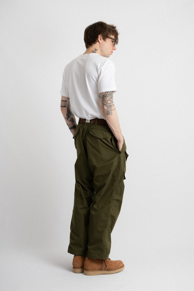 Sassafras Made in Japan SS24 Men's Collection Overgrown Armor Pants C/N Weather Black Calculus Online Shop Canada