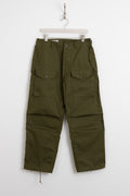Sassafras Made in Japan SS24 Men's Collection Overgrown Armor Pants C/N Weather Black Calculus Online Shop Canada