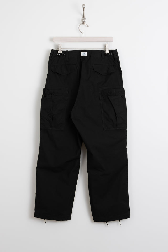 Sassafras Made in Japan SS24 Men's Collection Overgrown Pants C/N Ripstop Black Calculus Online Select Shop Canada