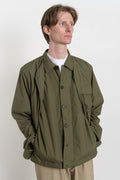 Universal Works SS24 Men's Collection Parachute Liner Jacket Recycled Poly Tech Olive Calculus Victoria BC Canada