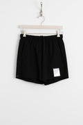 Satisfy Running Paris FW24 Men's Collection PeaceShell™ 5" Unlined Shorts Black Perfect Circle Men's Seasonal & Consignment Fashion Shop