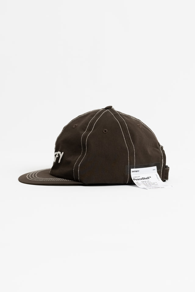 SATISFY men's running apparel France PeaceShell™ Running Cap Brown Calculus online shop Canada