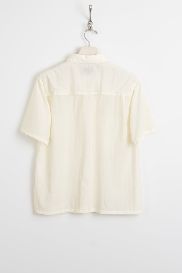 P/O Zip Shirts Off White