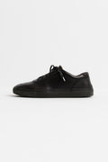 Polyploid, Smooth Grain Leather Low Cut Sneaker Black, Size 42 Perfect Circle Men's Seasonal & Consignment Fashion Shop