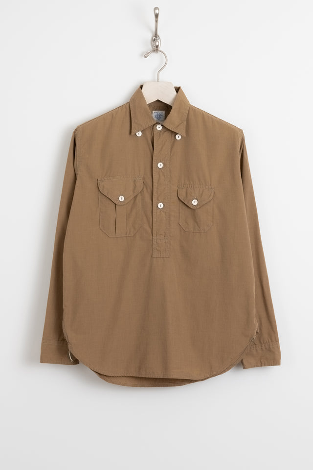 Post O'Alls, Pullover Work Shirt Beige, Size S Perfect Circle Men's Seasonal & Consignment Fashion Shop
