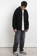 mfpen AW23 or FW23 Men's Collection Prestige Jacket Recycled Black Ripstop Recycled Nylon Calculus Victoria BC Canada
