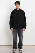 mfpen AW23 or FW23 Men's Collection Prestige Jacket Recycled Black Ripstop Recycled Nylon Calculus Victoria BC Canada