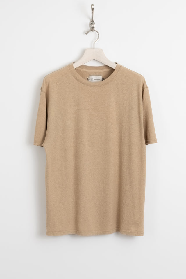 Satta, Hemp / Cotton OG Tee Beige, Size M Perfect Circle Men's Seasonal & Consignment Fashion Shop