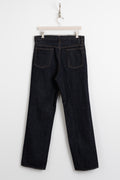 Kaptain Sunshine FW24 men's collection Skate Shoecut Denim Pants Indigo One Wash Perfect Circle men's seasonal & consignment fashion shop
