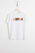 Sassafras Made in Japan SS24 Men's Collection Sludge Tee 1/2 White Calculus Online Select Shop Canada