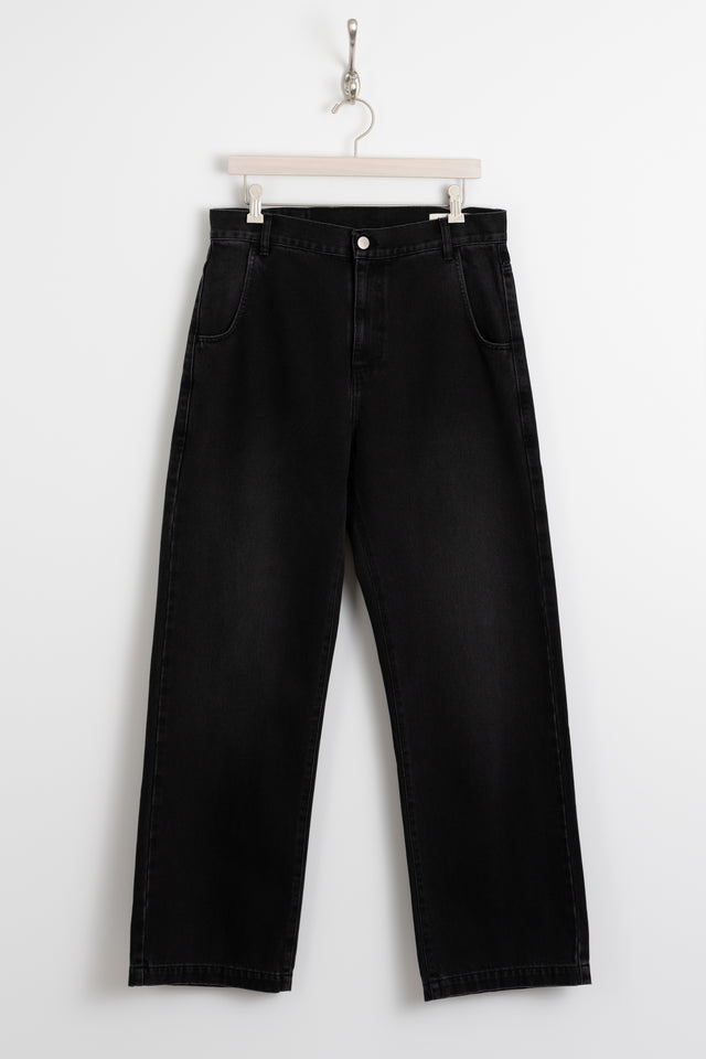 mfpen FW24 Men's Collection Straight Cut Jeans Faded Black Perfect Circle Men's Seasonal & Consignment Fashion Shop