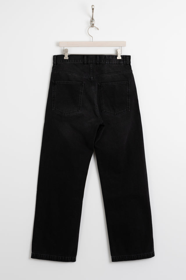 mfpen FW24 Men's Collection Straight Cut Jeans Faded Black Perfect Circle Men's Seasonal & Consignment Fashion Shop