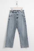 mfpen FW24 Men's Collection Straight Cut Jeans Striped Blue Perfect Circle Men's Seasonal & Consignment Fashion Shop