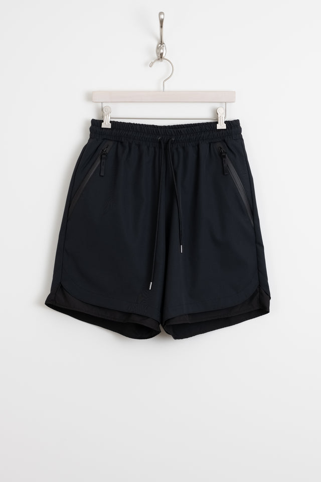 meanswhile Japan SS24 men's collection Tech Commuter Shorts Off Black Calculus online shop Canada