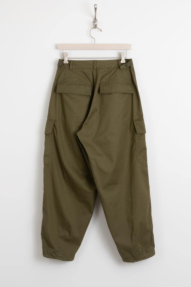 Universal Works, Loose Cargo Pant Olive Fine Twill, Size 28