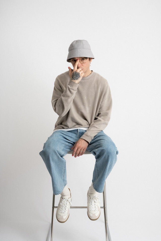 Found Feather Japan SS24 Hat Collection USN Sailor Hat Stretch Tropical Wool Light Purple Calculus Online Shop Canada