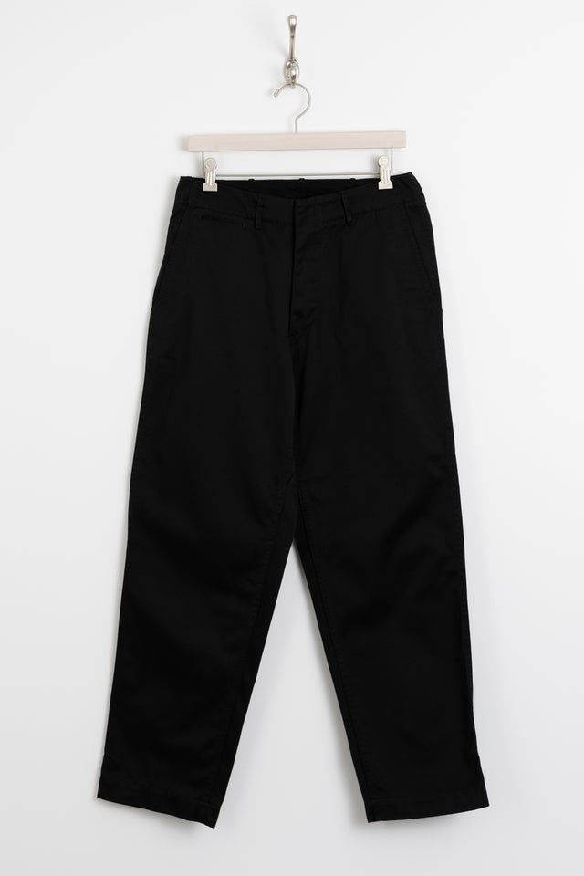 nanamica Japan FW24 men's collection Wide Chino Pants Black Perfect Circle men's seasonal & consignment fashion shop