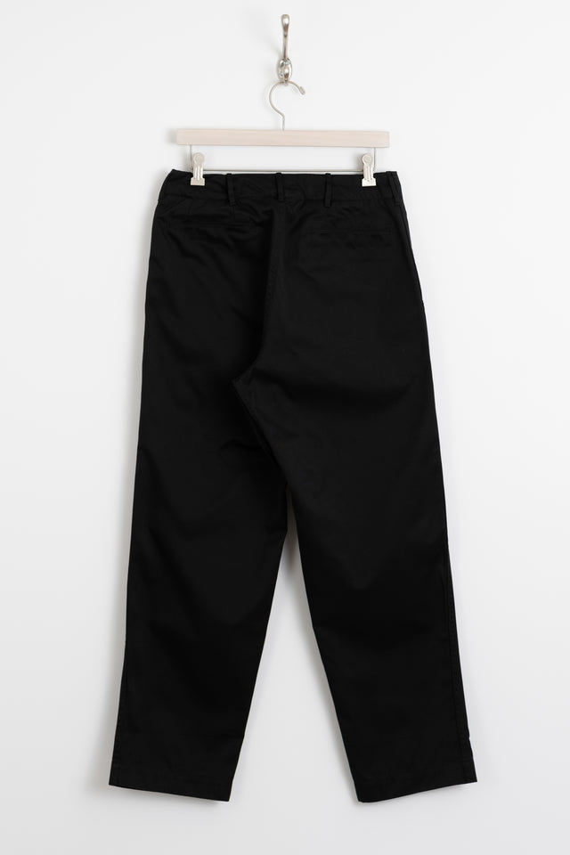 nanamica Japan FW24 men's collection Wide Chino Pants Black Perfect Circle men's seasonal & consignment fashion shop