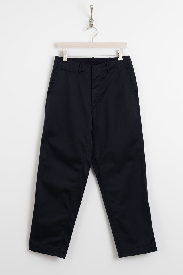 nanamica Japan FW24 men's collection Wide Chino Pants Navy Perfect Circle men's seasonal & consignment fashion shop