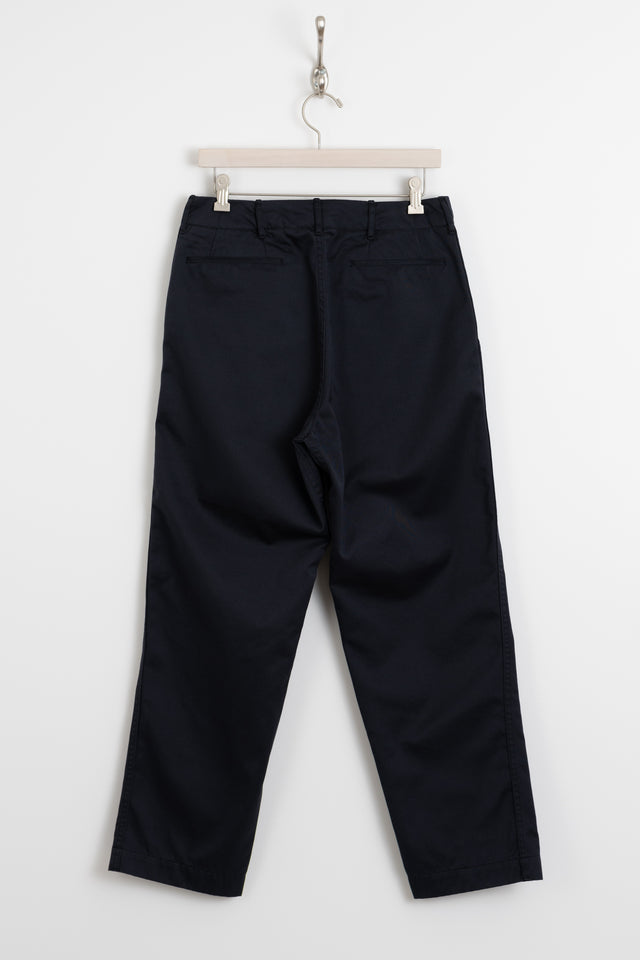 nanamica Japan FW24 men's collection Wide Chino Pants Navy Perfect Circle men's seasonal & consignment fashion shop