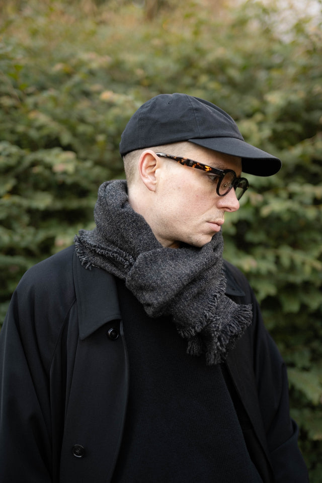 Yoko Sakamoto, Gift Shop Cap Cotton Gabardine, Black