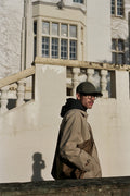 Found Feather Japan 6 Panel Baseball Hat Reverse Cotton Sateen Olive Calculus Victoria BC Canada