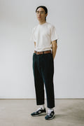 Ends and Means AW21 FW21 Japan Grandpa Cord Trousers Navy EM-ST-P04 Calculus Victoria BC Canada